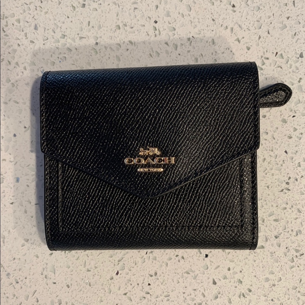 Coach Small Wallet, Black